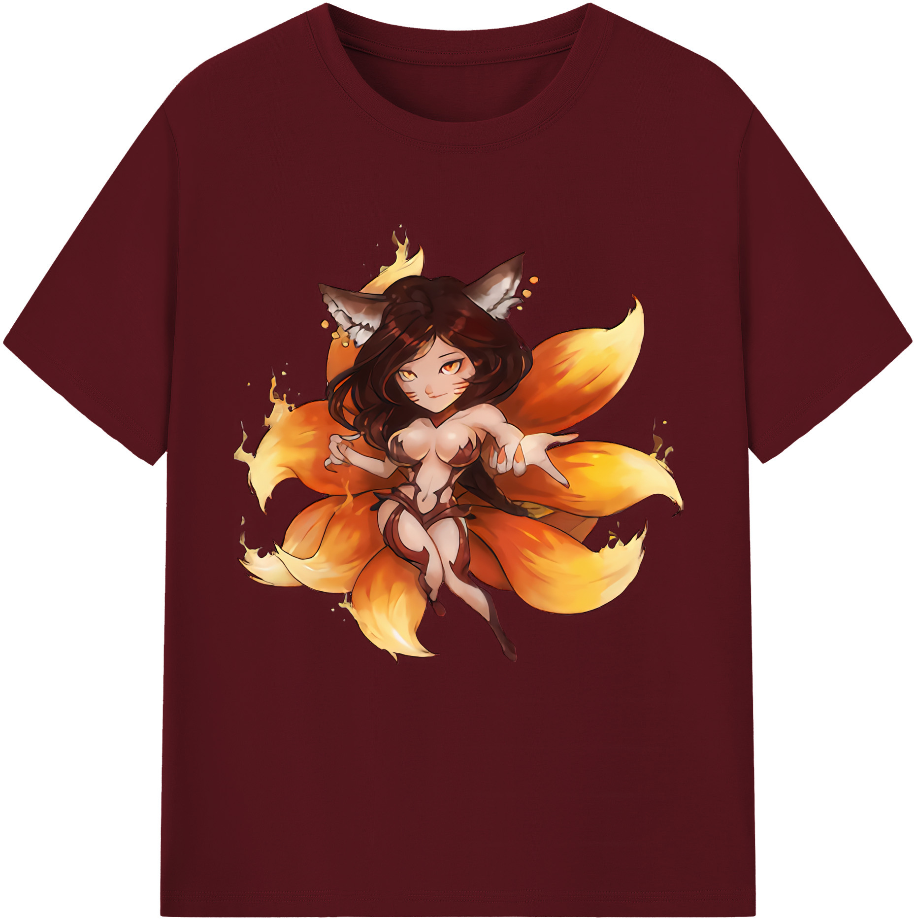 リーグ・オブ・レジェンド League of Legends LOL 綿100％半袖Tシャツ（フロントプリント）